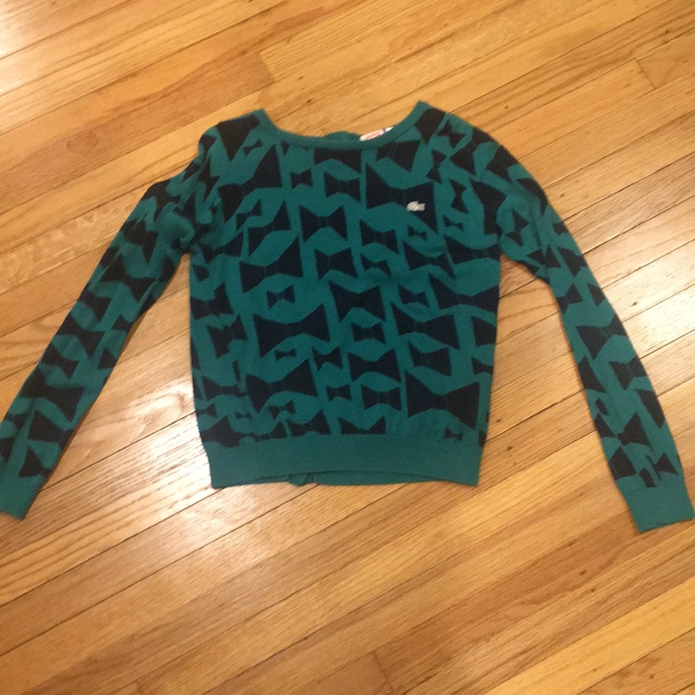 Lacoste bow sweater